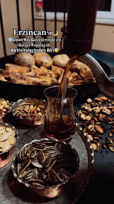 #erzincan #kuruyemiş #yöresel #doğal #kışgeceleri #nostalgia #nostalji #soba #çay #keşfet #keşfetteyim #türkiye #aktivit...
